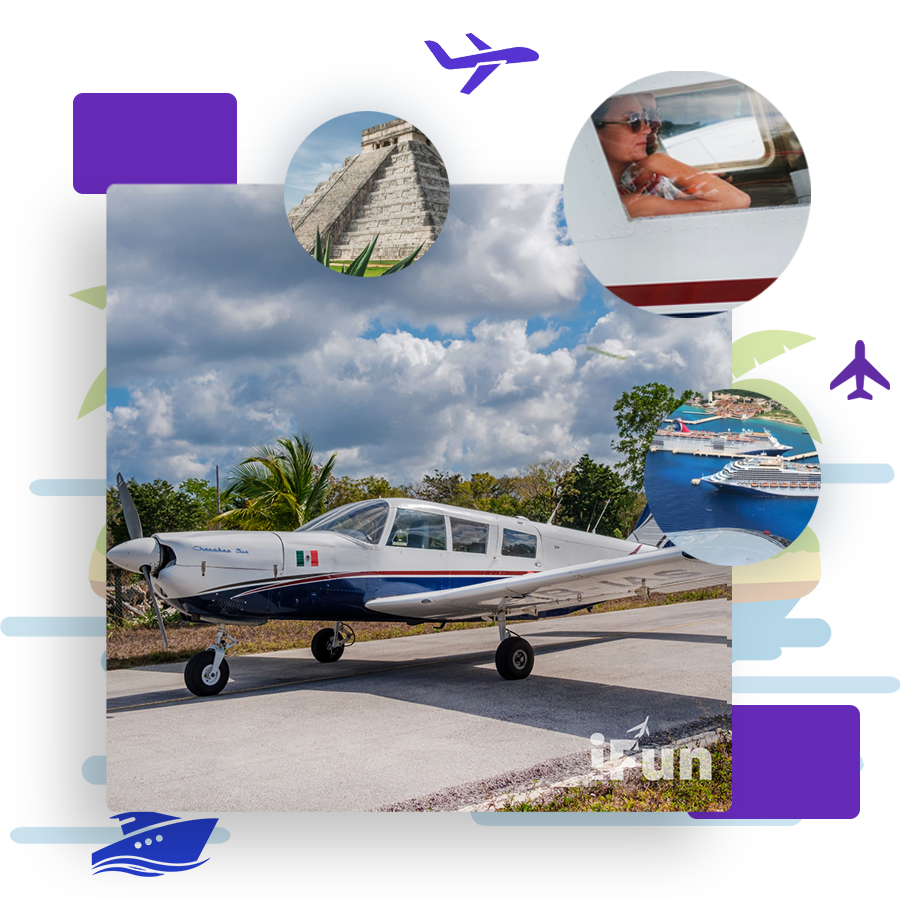 ifuntours aircraft along with multiple services offered