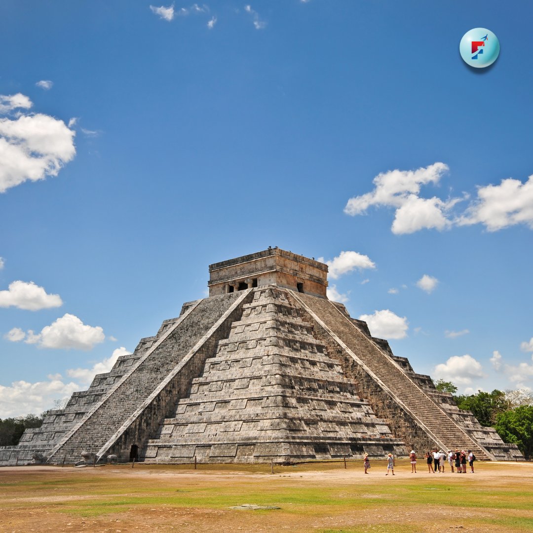 Chichen Itza by plane