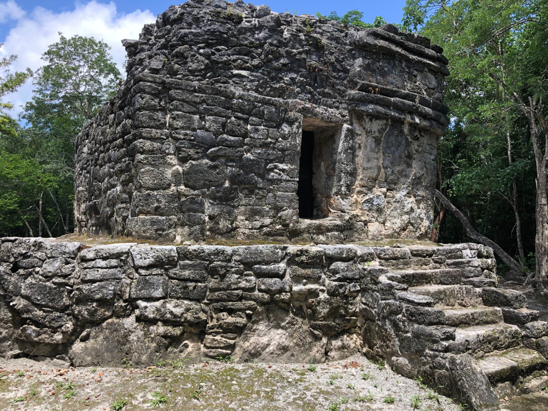 San Gervasio Ruins in Cozumel
