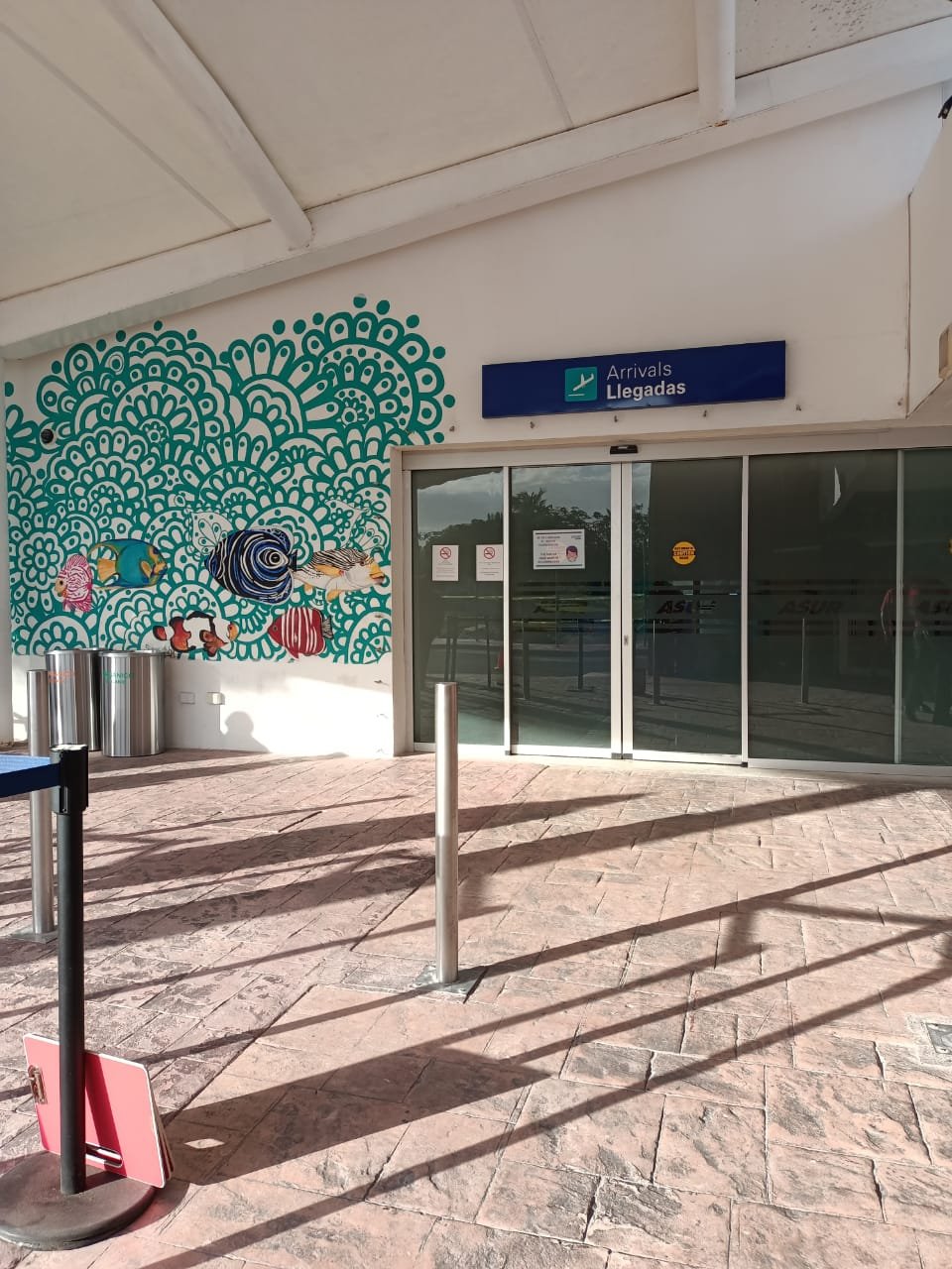 Cozumel International Airport, Arrival Exit