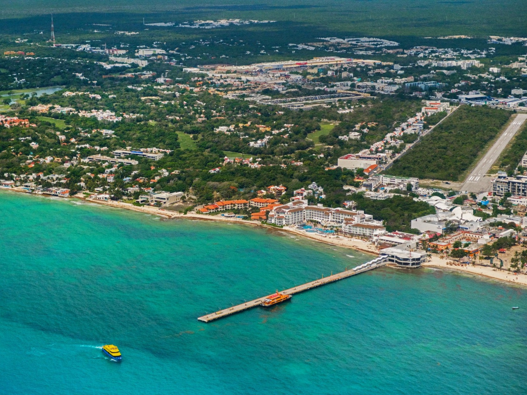 fly into playa del carmen